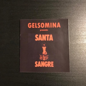 Gelsomina ‎– Santa Sangre 3" CD-R 2006