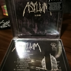 Asylum - 3-3-88 Demo CD 2018