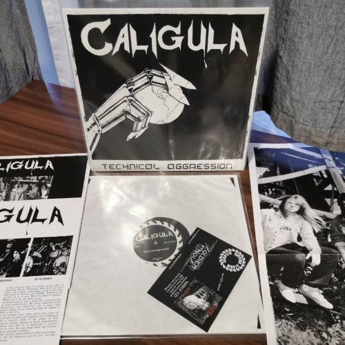 Caligula – Technical aggression 12" LP 2020 (black vinyl, poster)