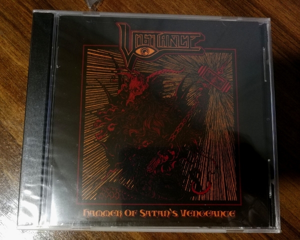 Vigilance ‎– Hammer of Satan's Vengeance CD 2017