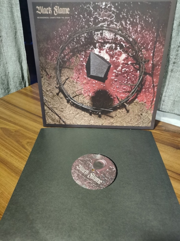 Black Flame - Necrogenesis: Chants From The Grave 12" LP 2019