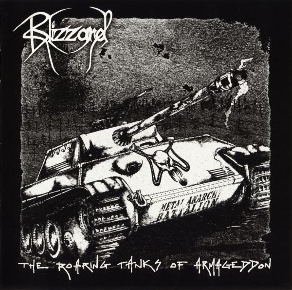Blizzard ‎– The Roaring Tanks Of Armageddon CD 2009