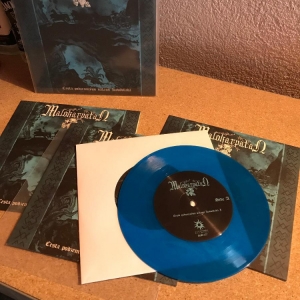 Malokarpatan ‎– Cesta Podzemnými Sálami Kovovlada 7" EP 2019 (blue)