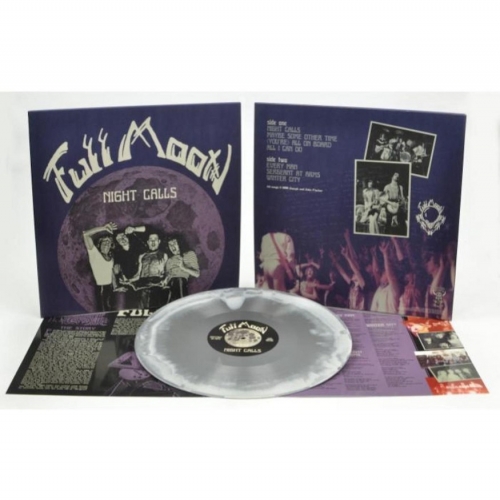 Full Moon ‎– Night Calls 12" LP 1980/2021 (Silver Moon Vinyl)