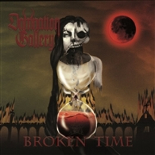 Damnation Gallery ‎– Broken Time LP 2020 (grey marble vinyl + poster)