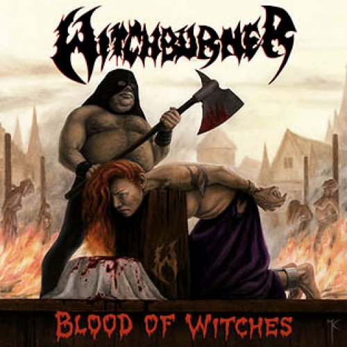 Witchburner ‎– Blood Of Witches CD 2007