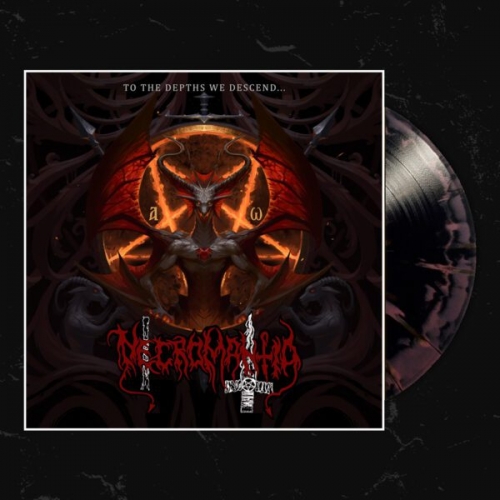 Necromantia ‎– To The Depths We Descend... 12" LP (black oxblood) 2022